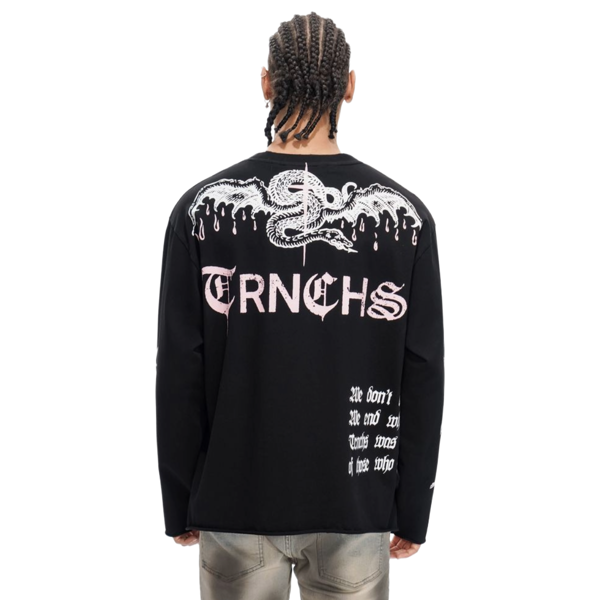 TRNCHS BUILT BY BLOOD BLACK LS
