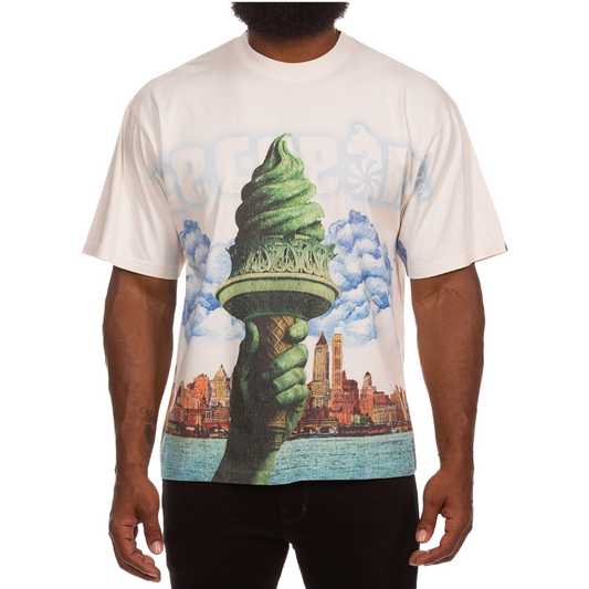 IC 'CUSTARD' SS KNIT