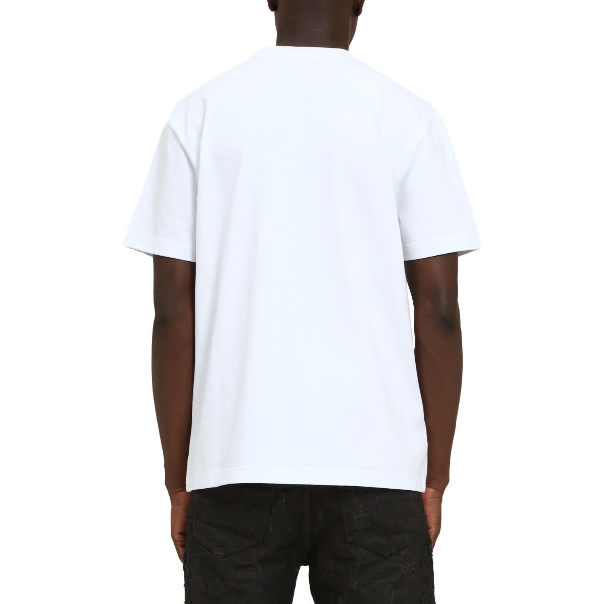 PURPLE 'SLAB WORDMARK' SS TEE