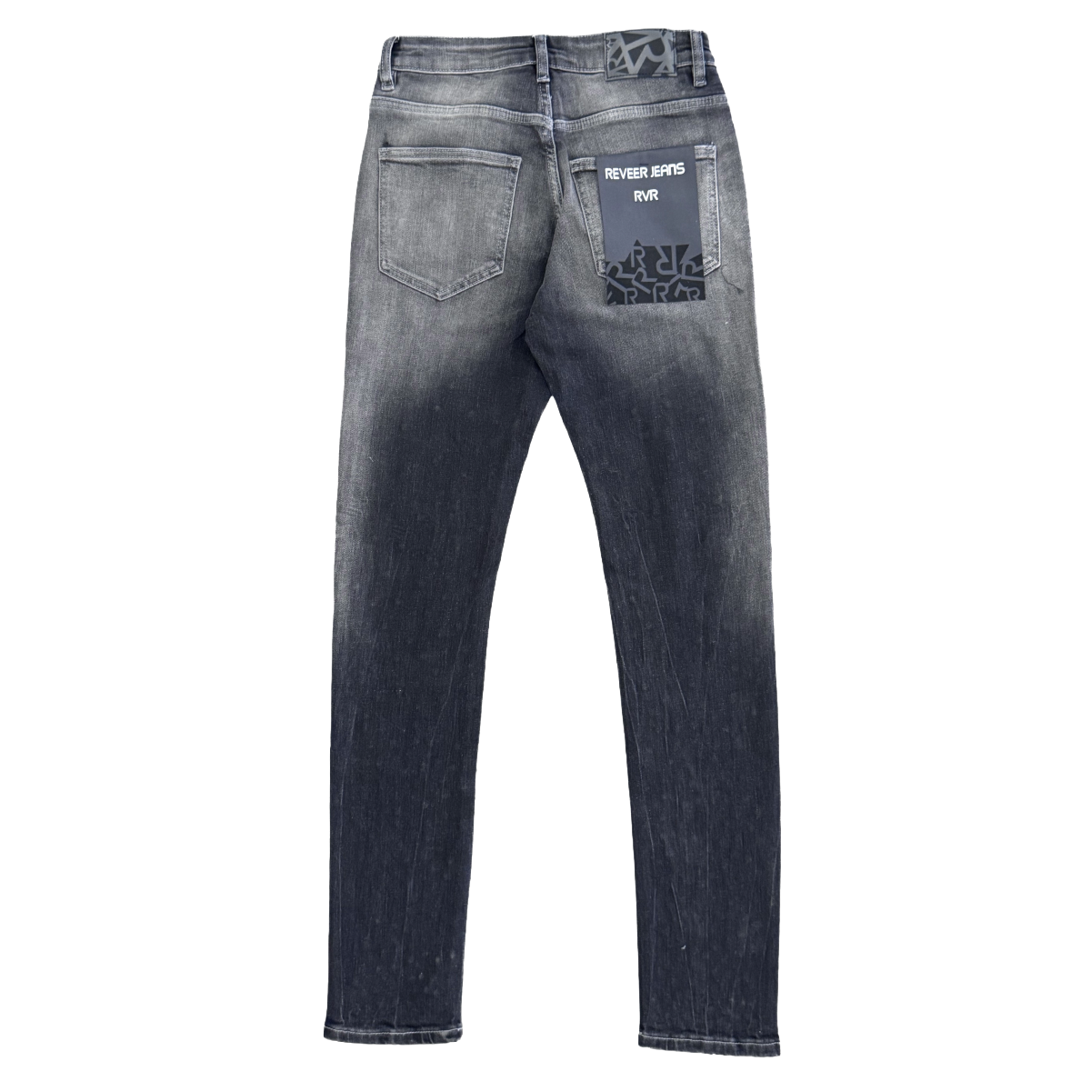 RVR "LEGACY" LT GRAY WASH SKINNY DENIM