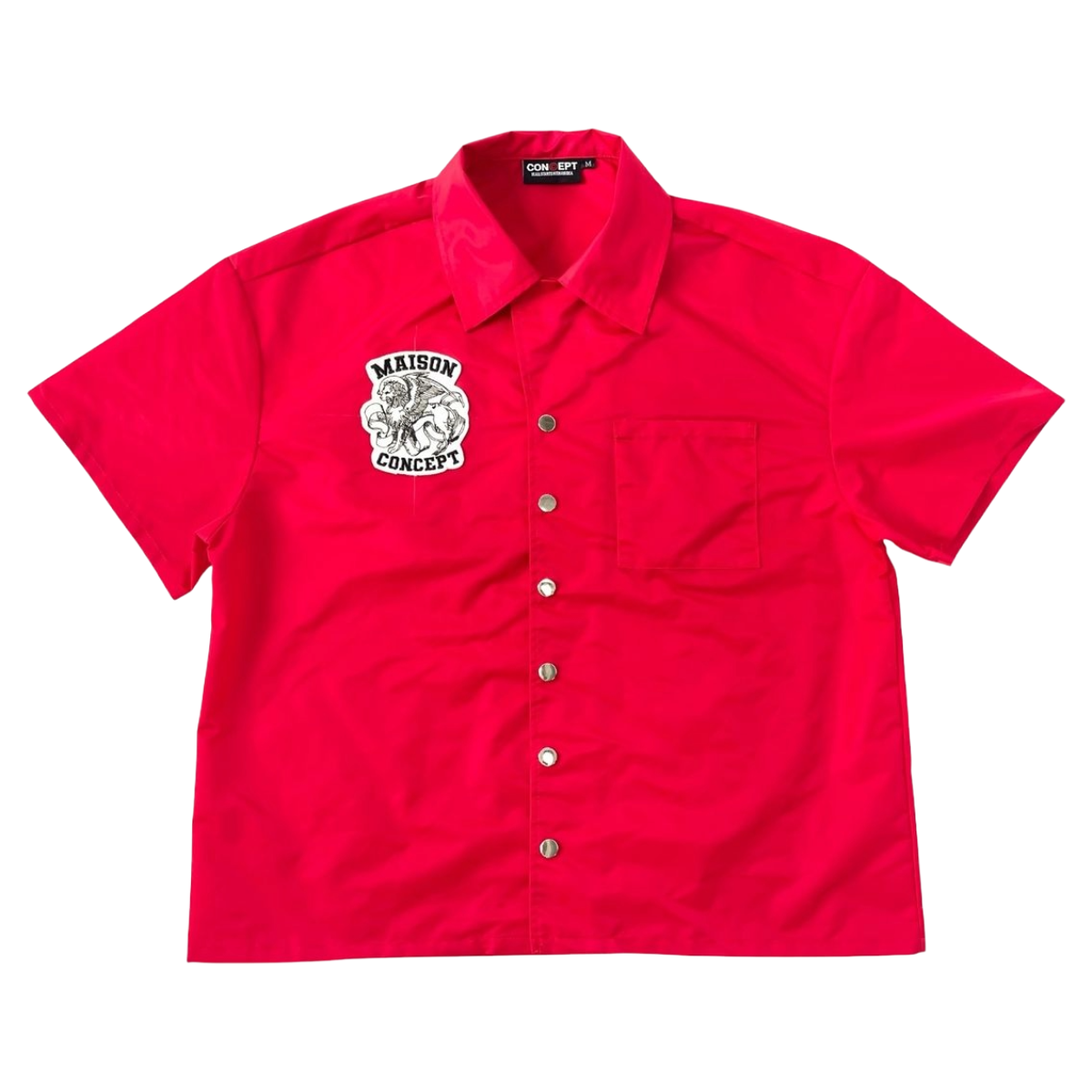 CONCEPT 'MAISON CON' BUTTON UP (RED)