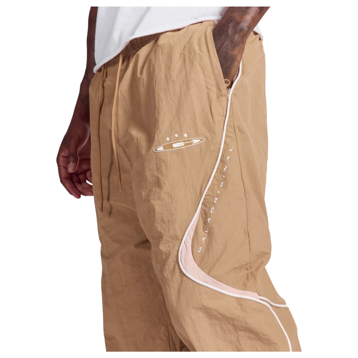 GALA 'BANDO' WINDBREAKER PANTS (WALNUT)
