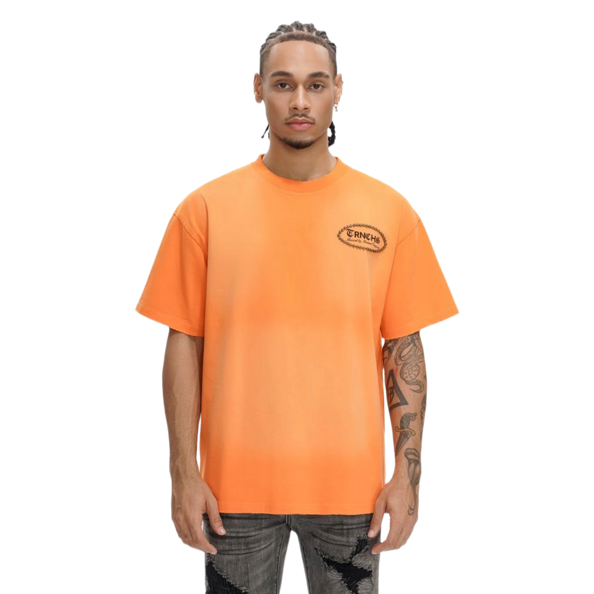 TRNCHS 'POST-EMPIRE ERA' SS TEE (ORNG)