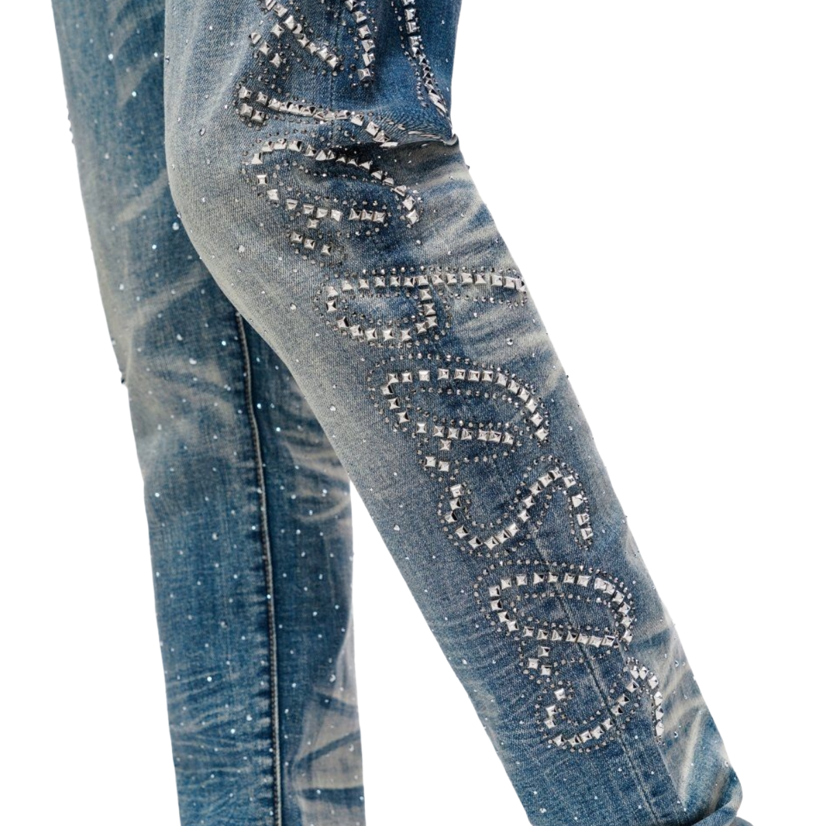 VALABASAS 'LICIUM' SKINNY DENIM (DRK BLUE)