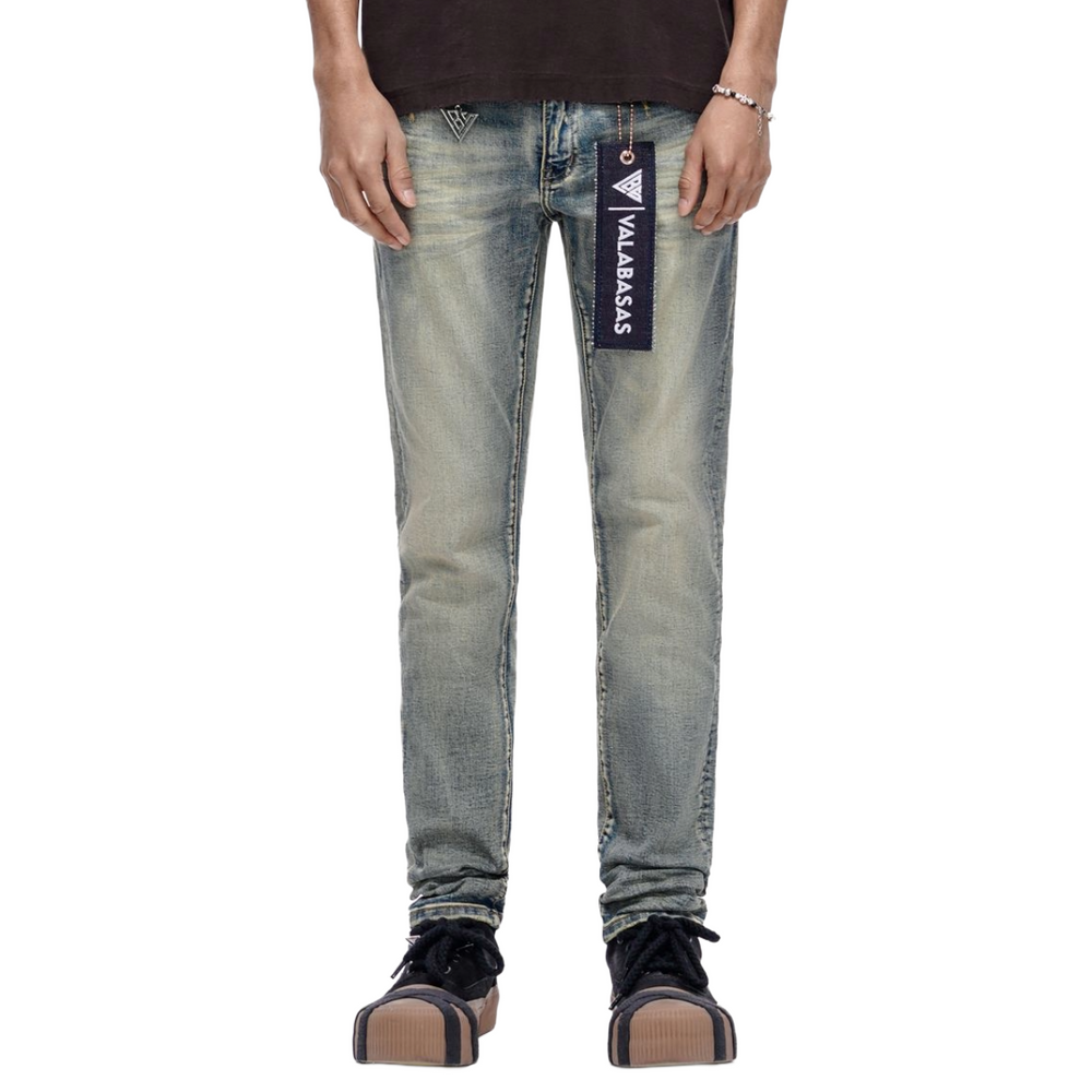 VALABASAS 'SLEDGE' SKINNY DENIM (VTG BLUE)