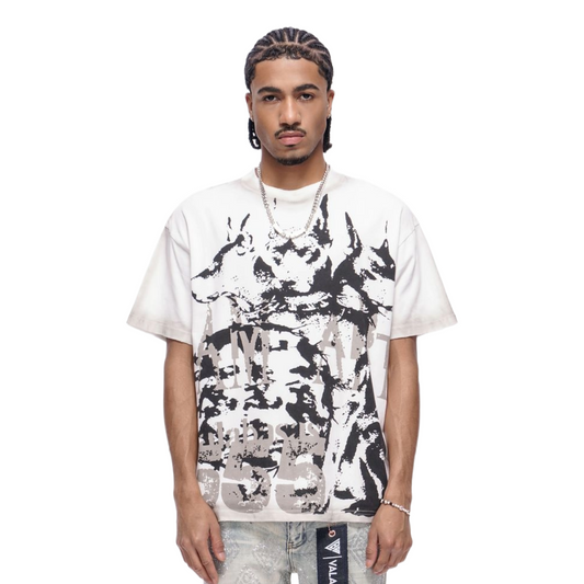 VALABASAS "ART" SS TEE (WHT)