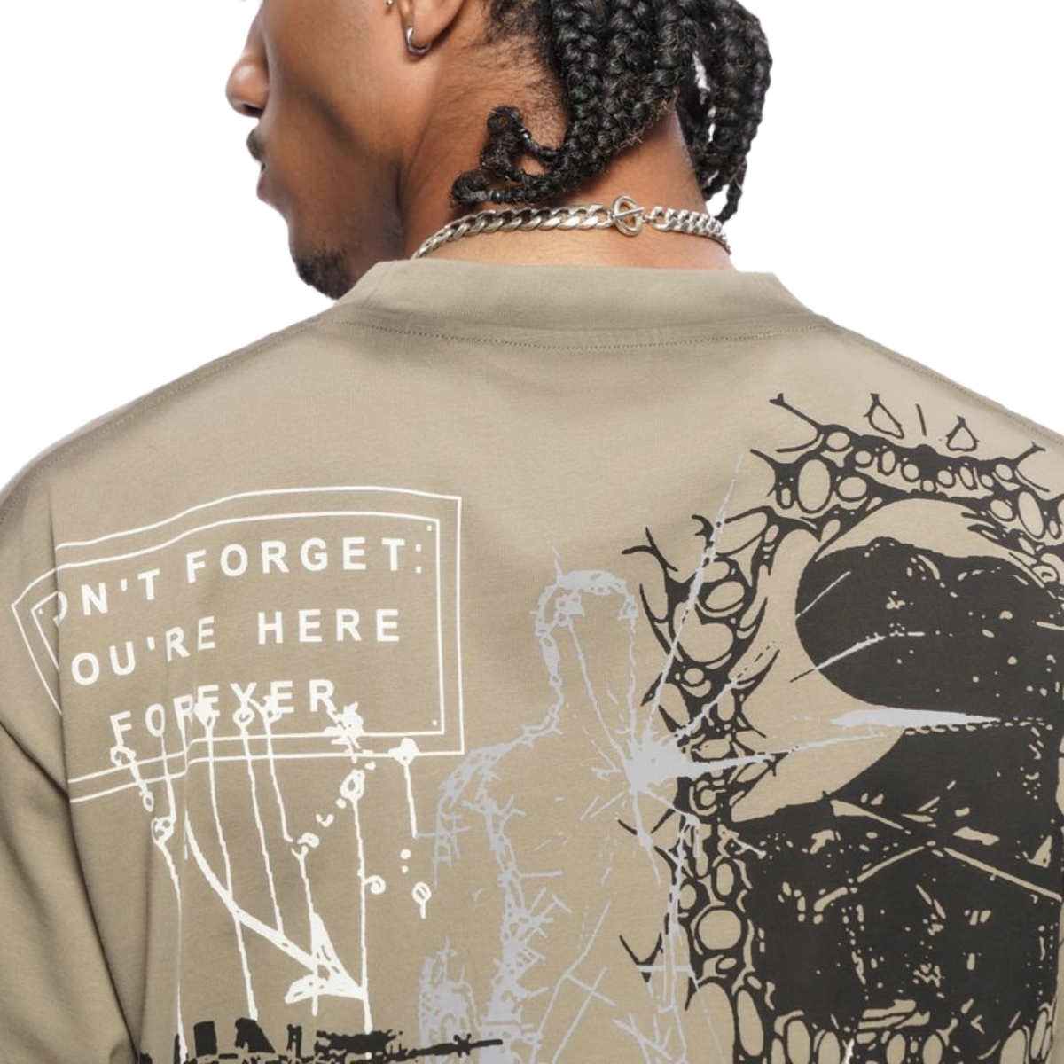 VALABASAS "ESCAPE" SS TEE (GREY)