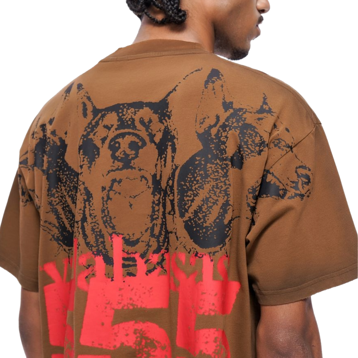 VALABASAS "ART" SS TEE (BRWN)