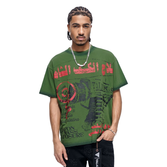 VALABASAS "WEAPONS" SS TEE (GRN)