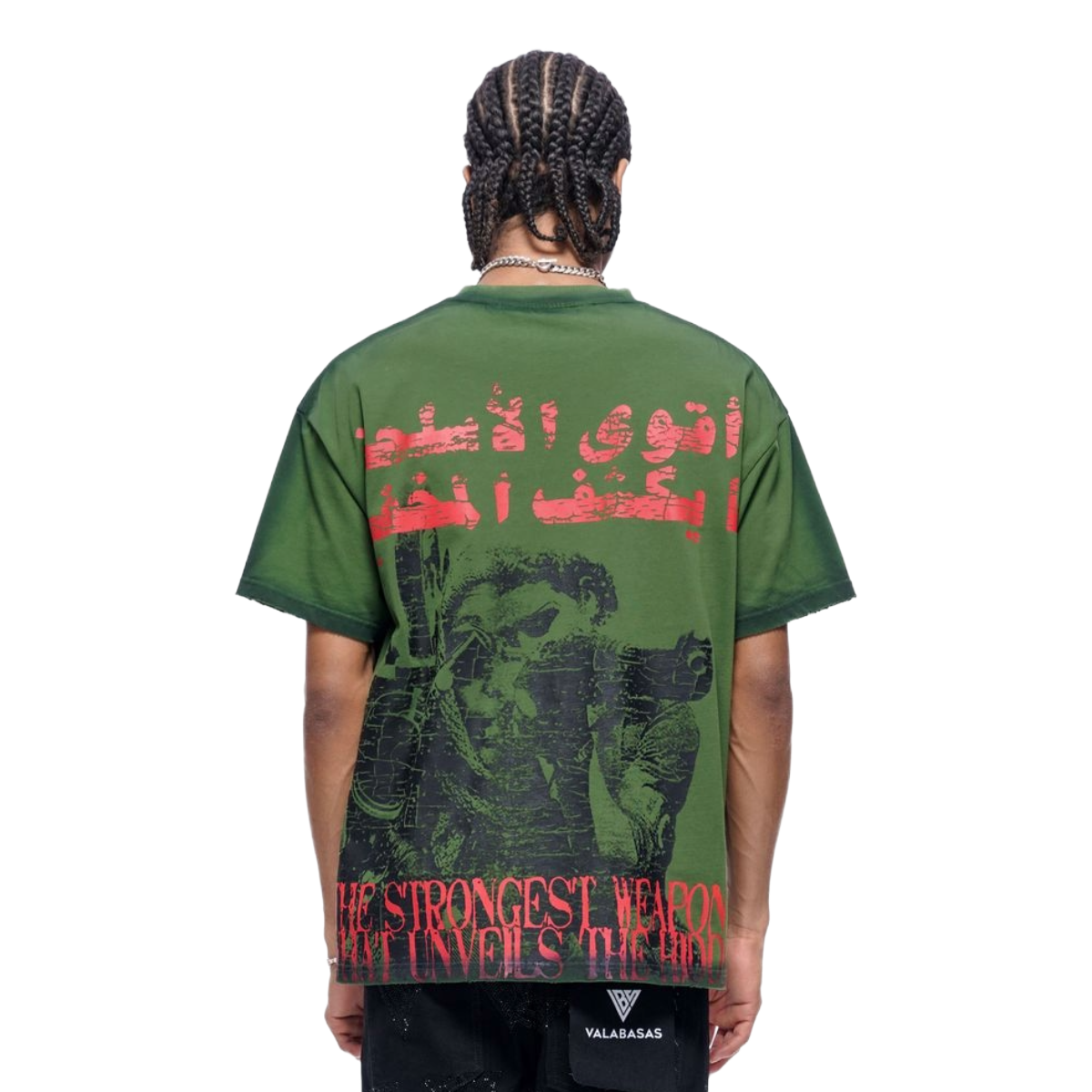 VALABASAS "WEAPONS" SS TEE (GRN)