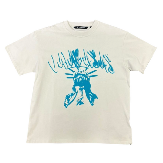 VALABASAS "LIBERTY" SS TEE (CREAM)