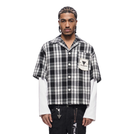 VALABASAS "RIP" DL FLANNEL (BLK)