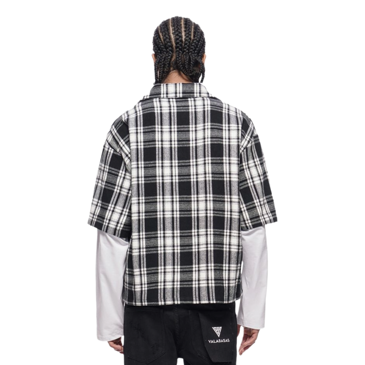 VALABASAS "RIP" DL FLANNEL (BLK)