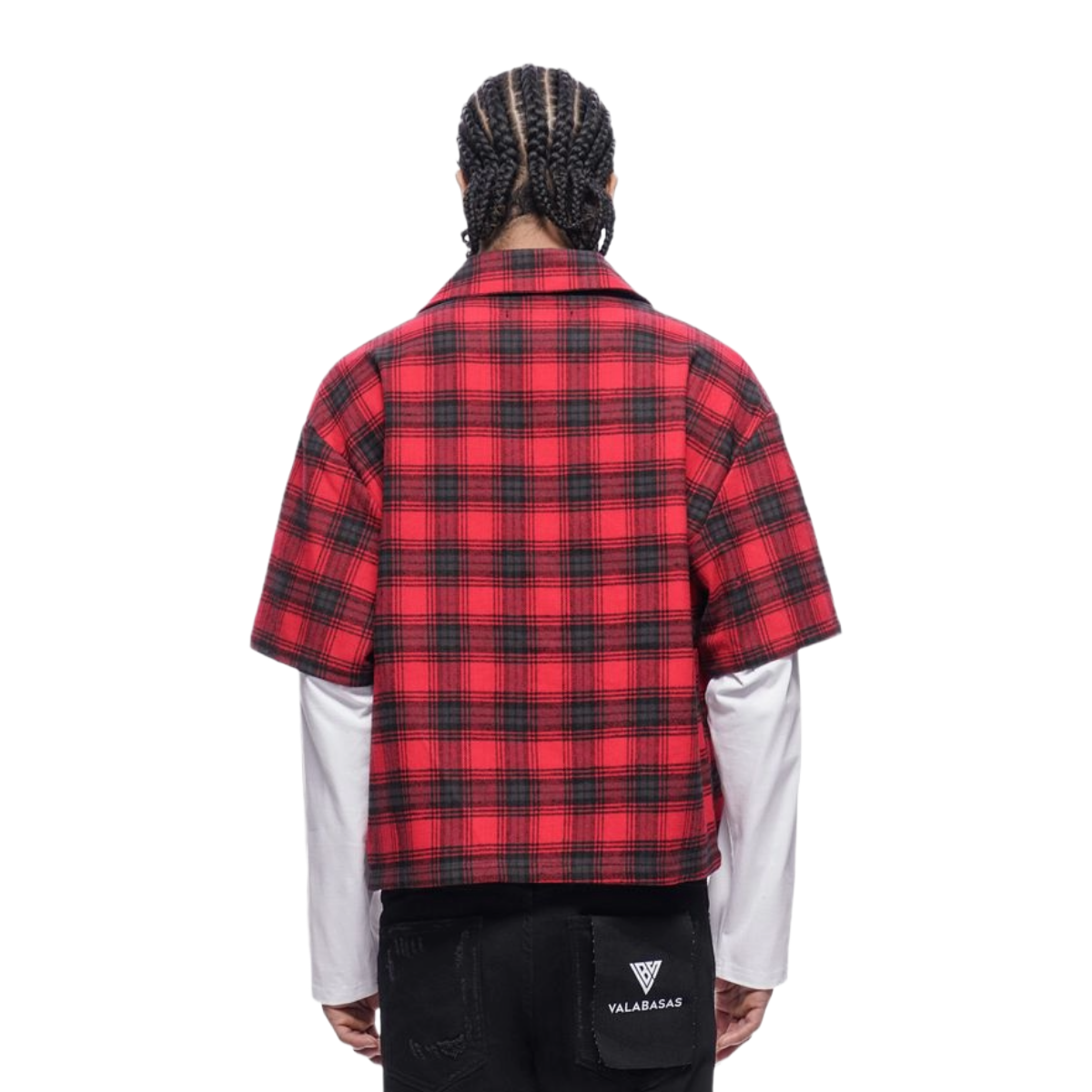 VALABASAS "RIP" DL FLANNEL (RED)
