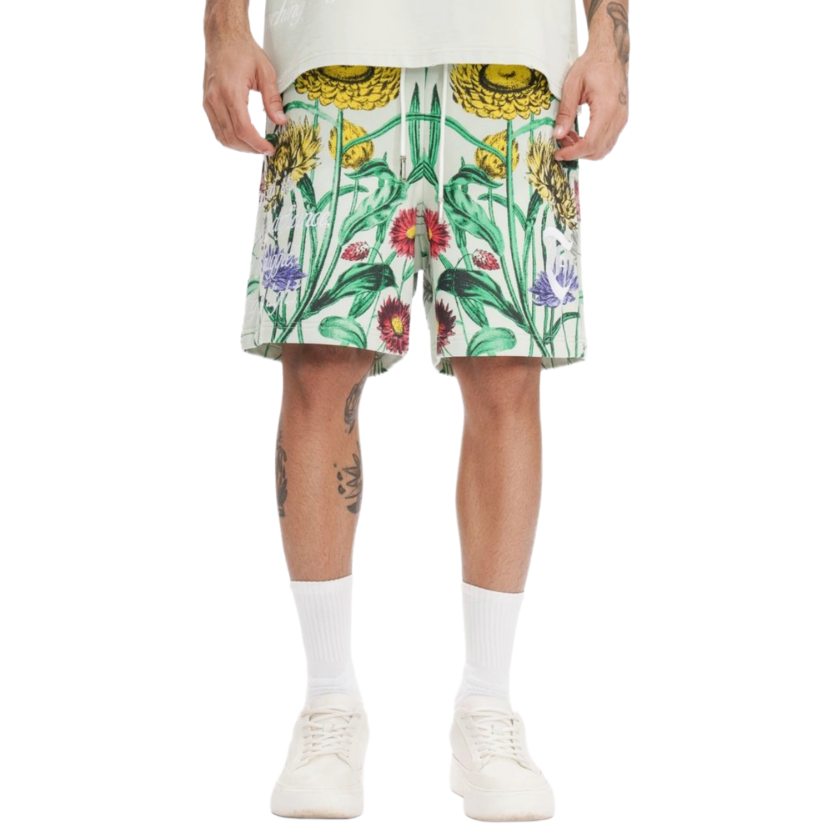 TRNCHS 'GROWN IN WAR' SHORTS (FLRL)