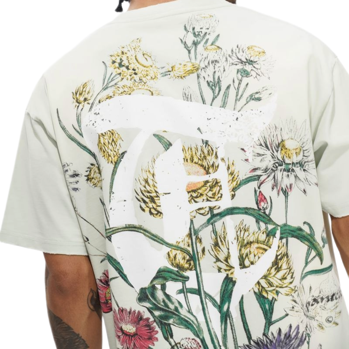 TRNCHS 'GROWN IN WAR' SS TEE (LT GRN)