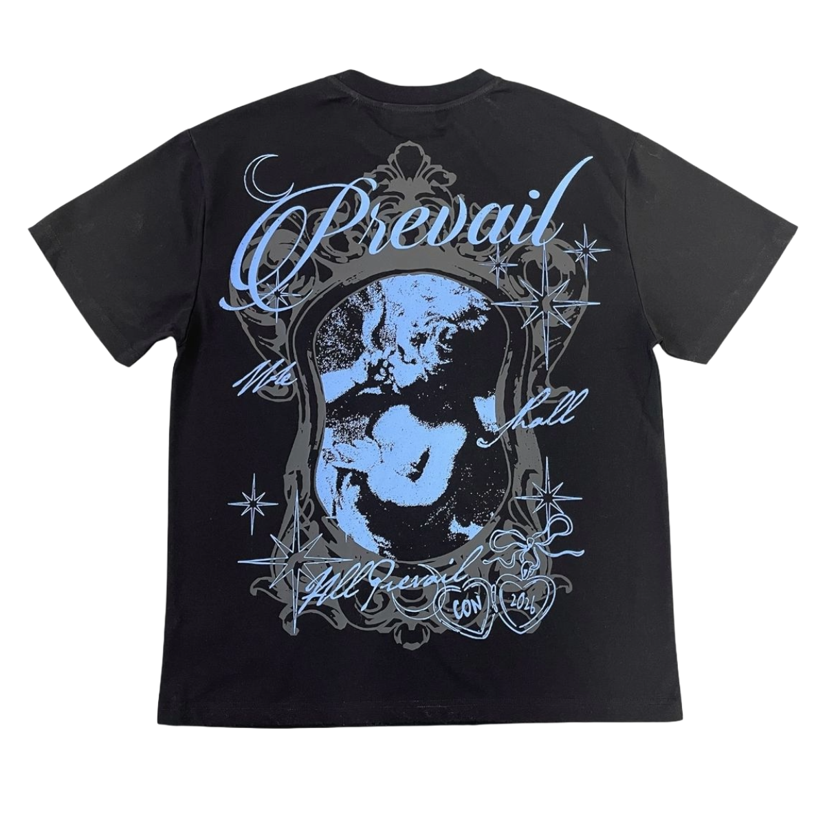 CONCEPT "ALL PREVAIL" SS TEE (BLK)