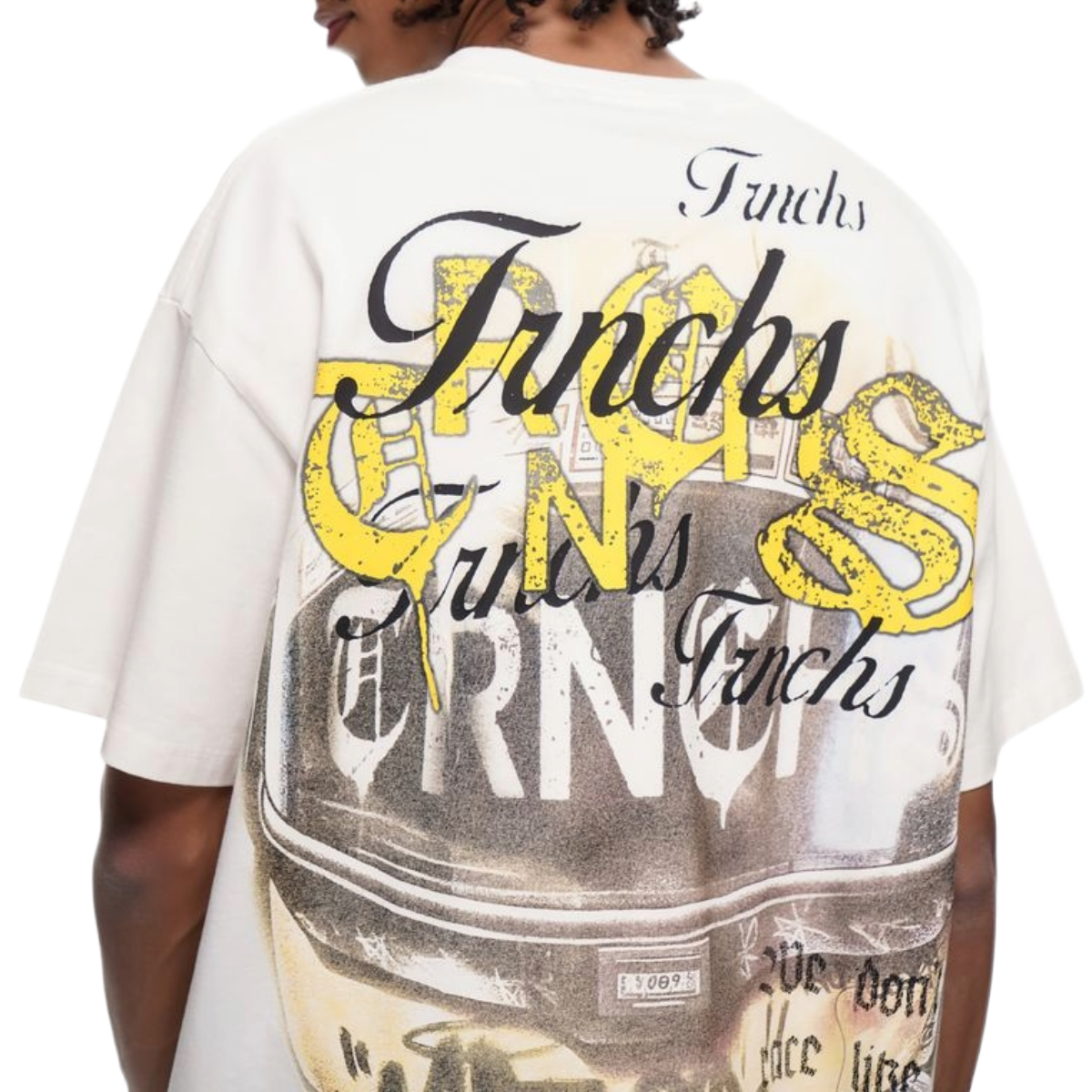 TRNCHS 'RACE' SS TEE (WHT)