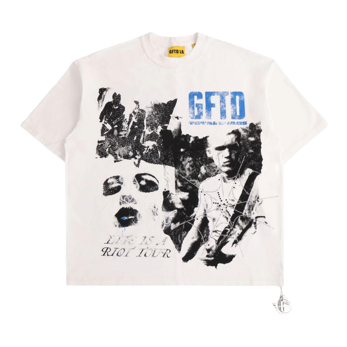 GFTD 'RIOT TOUR' SS TEE (WHT)