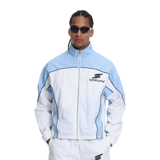SYNDICATE NYLON JACKET (BBY BLUE)