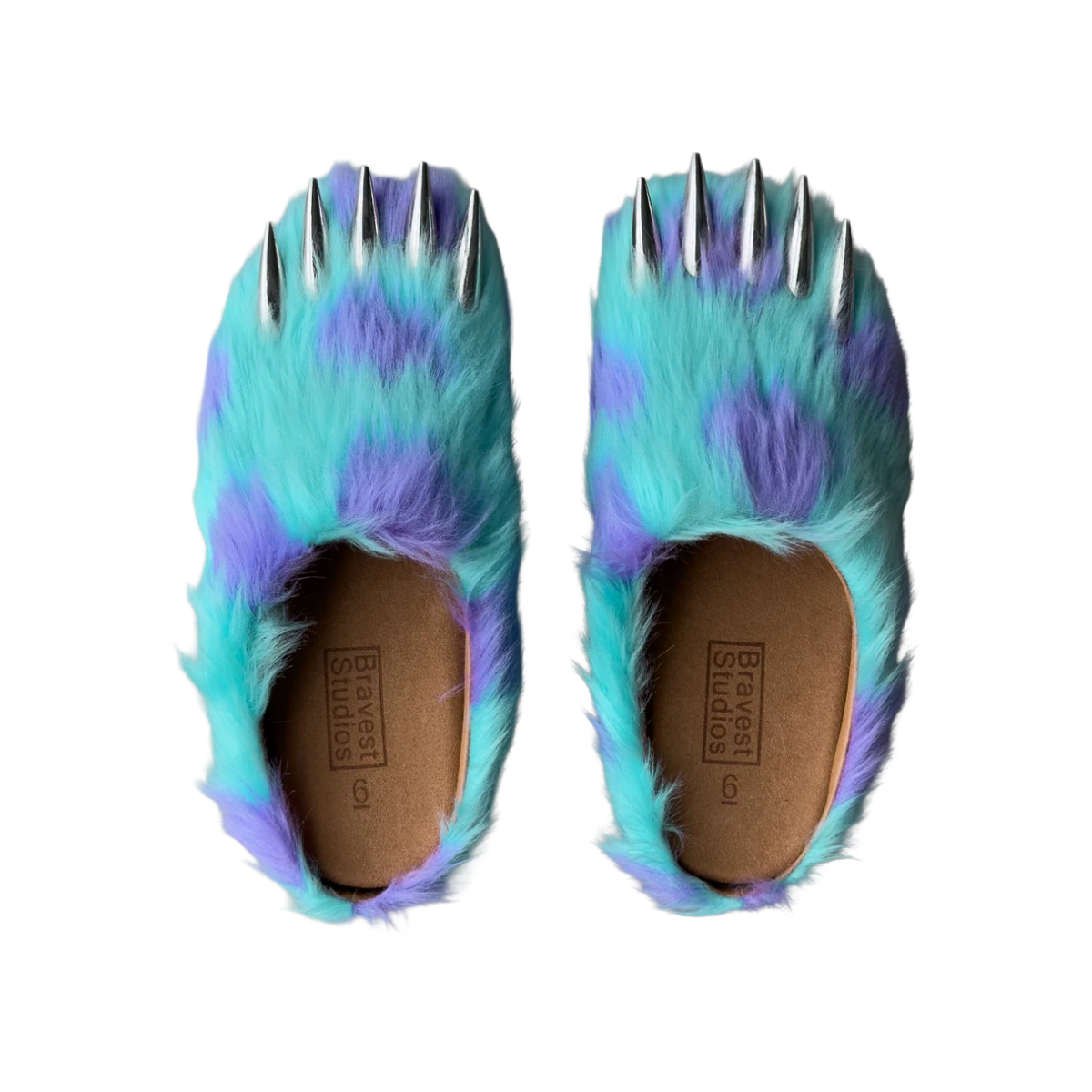 BRAVEST STUDIOS SULLY BEAR CLAW MULES