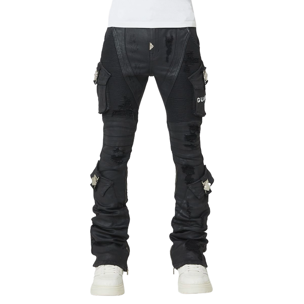 GUAPI 'BLACK OPS' WAXED DENIM (BLK)