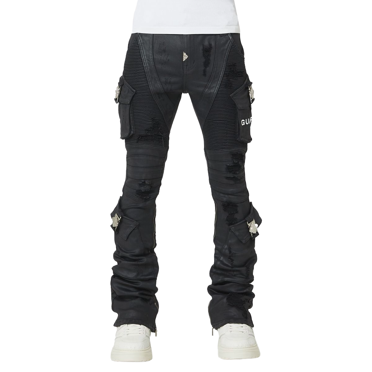 GUAPI 'BLACK OPS' WAXED DENIM (BLK)