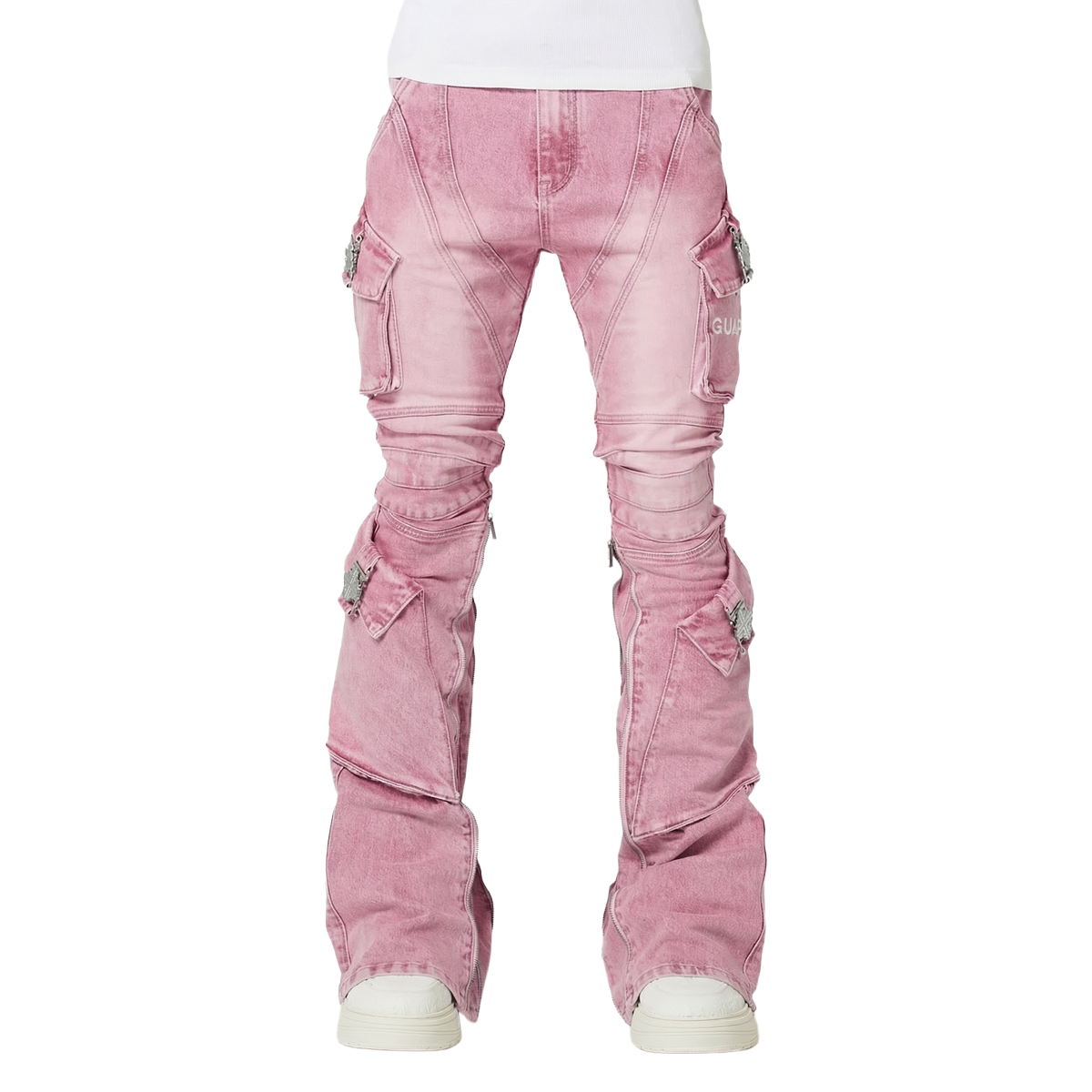 GUAPI 'BLACK OPS' STRETCHED DENIM (FRENCH ROSE)