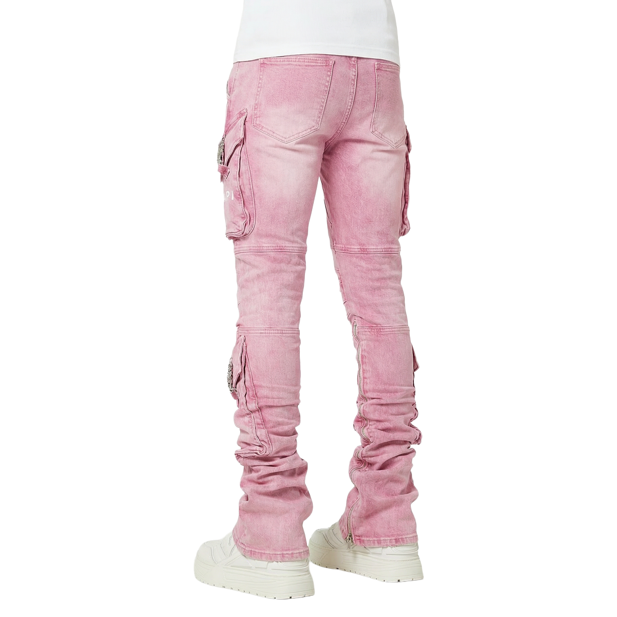 GUAPI 'BLACK OPS' STRETCHED DENIM (FRENCH ROSE)