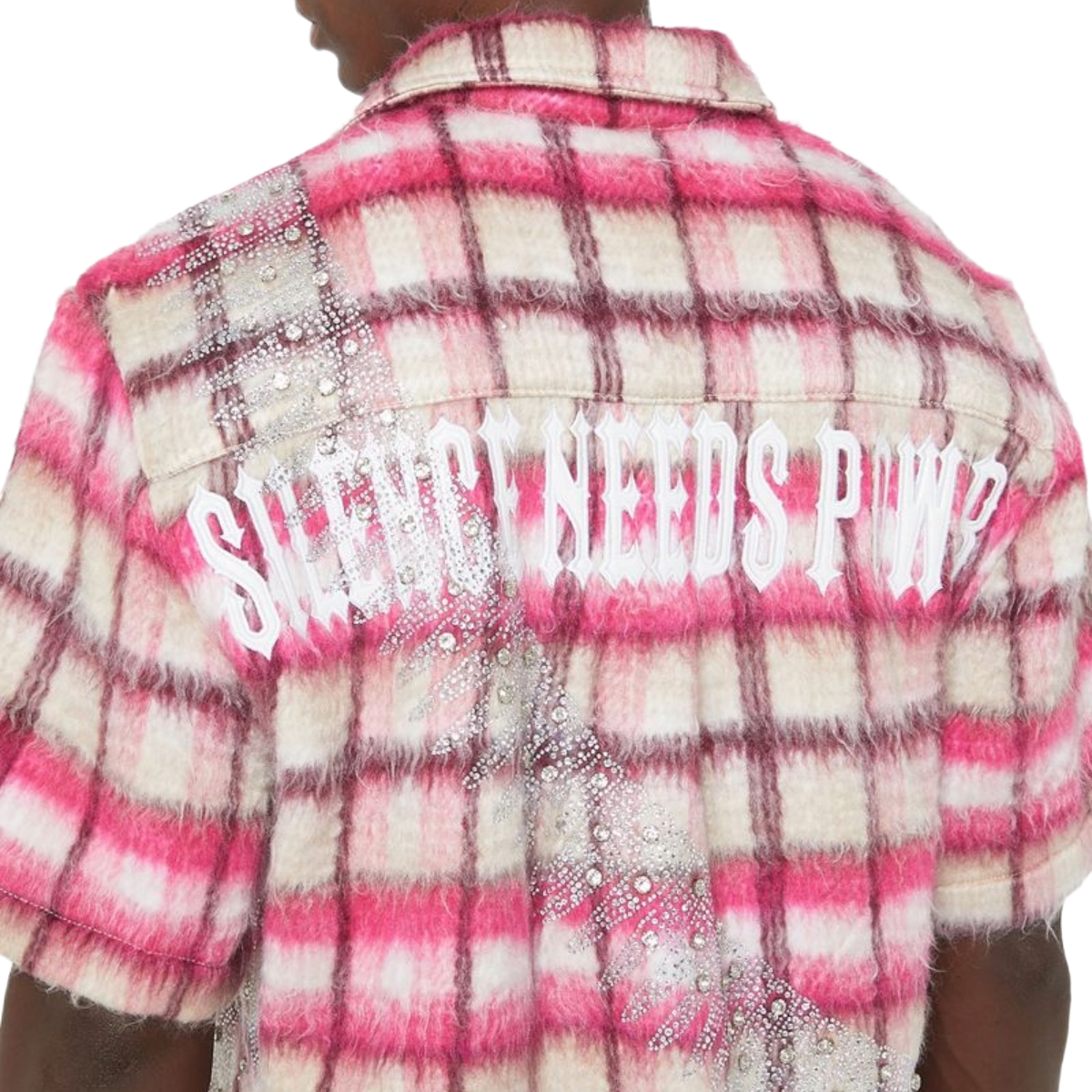 GUAPI 'UZI' SS FLANNEL (FRNCH ROSE)