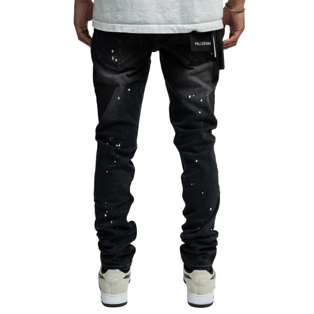 PD 'ECLIPSE SPLATTER' SKINNY DENIM (NZ05)