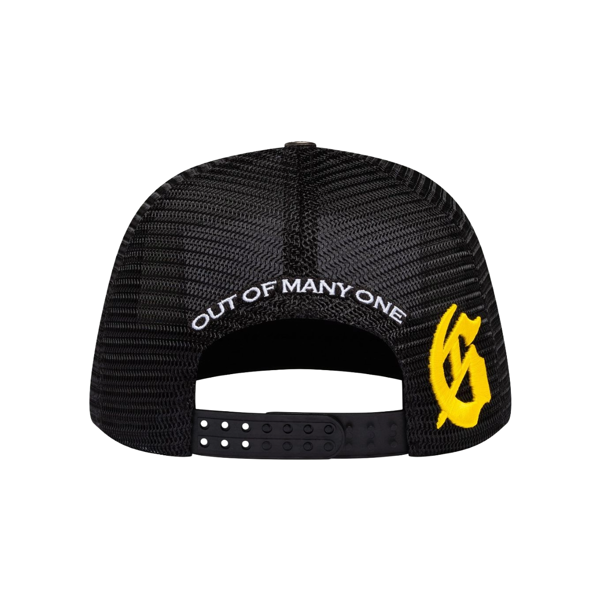GODSPEED 'PLURIBUS TRUCKER' HAT (BLK/WHT)