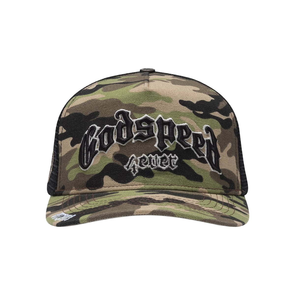 GODSPEED '4EVER TRUCKER' HAT (CAMO)