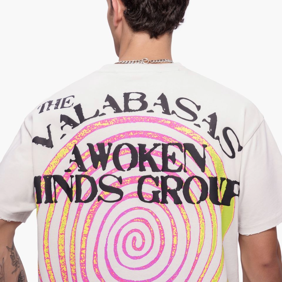 VALABASAS 'AWOKEN MINDS TEE' SS TEE (BEIGE)