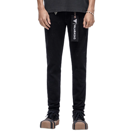 VALABASAS 'ISO' SKINNY DENIM (JET BLK)