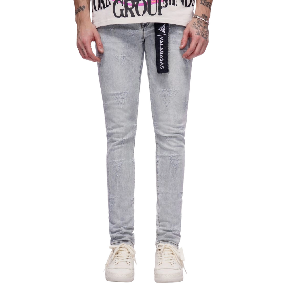 VALABASAS 'ISO' SKINNY DENIM (LT BLUE WASH)