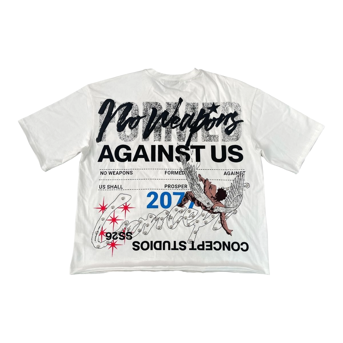 CONCEPT 'WEAPONS' BOXY SS TEE (WHT)