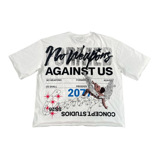 CONCEPT 'WEAPONS' BOXY SS TEE (WHT)