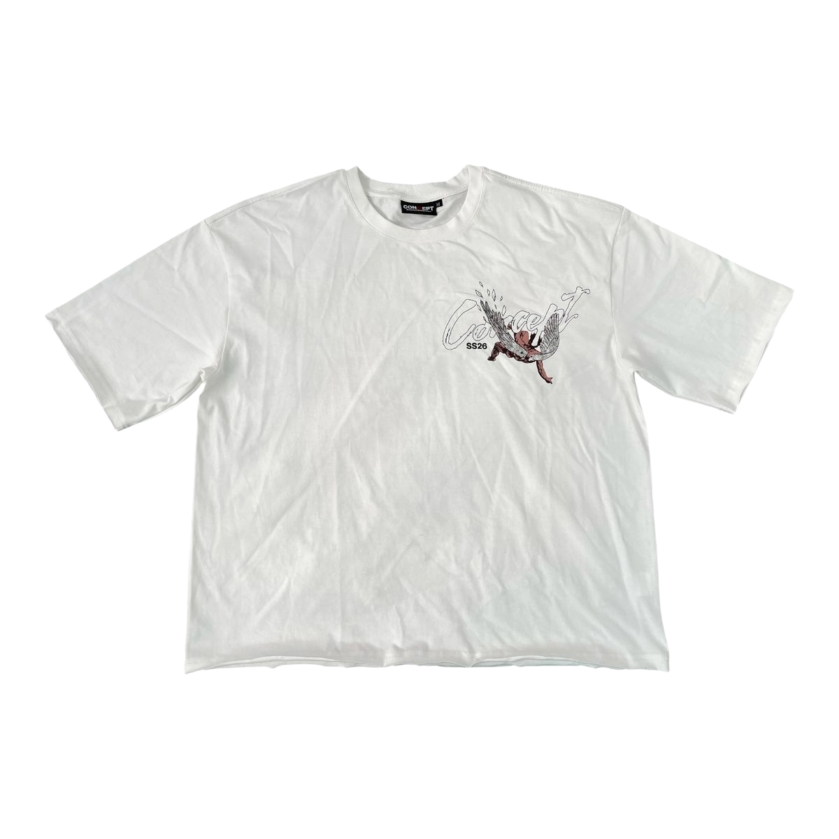 CONCEPT 'WEAPONS' BOXY SS TEE (WHT)