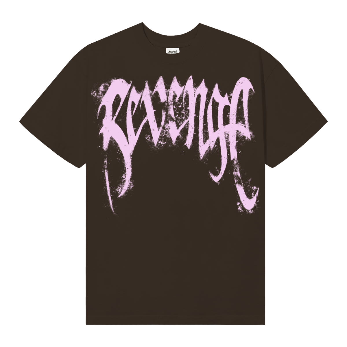 REVENGE 'ST. MICHAEL' SS TEE (BRWN/PNK)