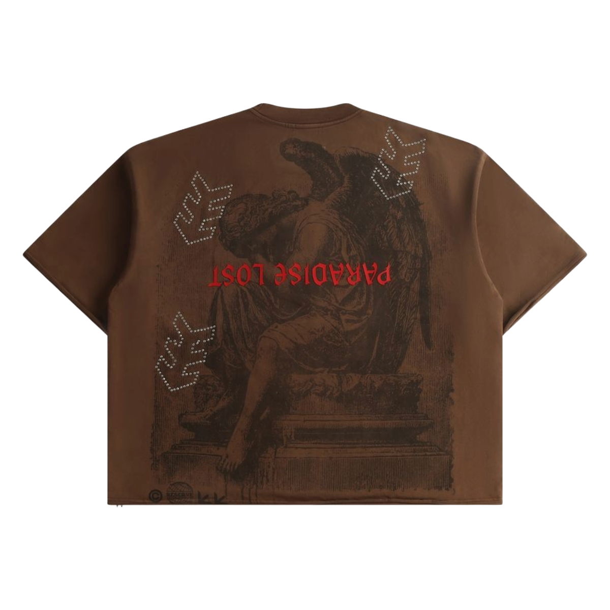 GFTD "PARADISE LOST" SS TEE (BRWN)