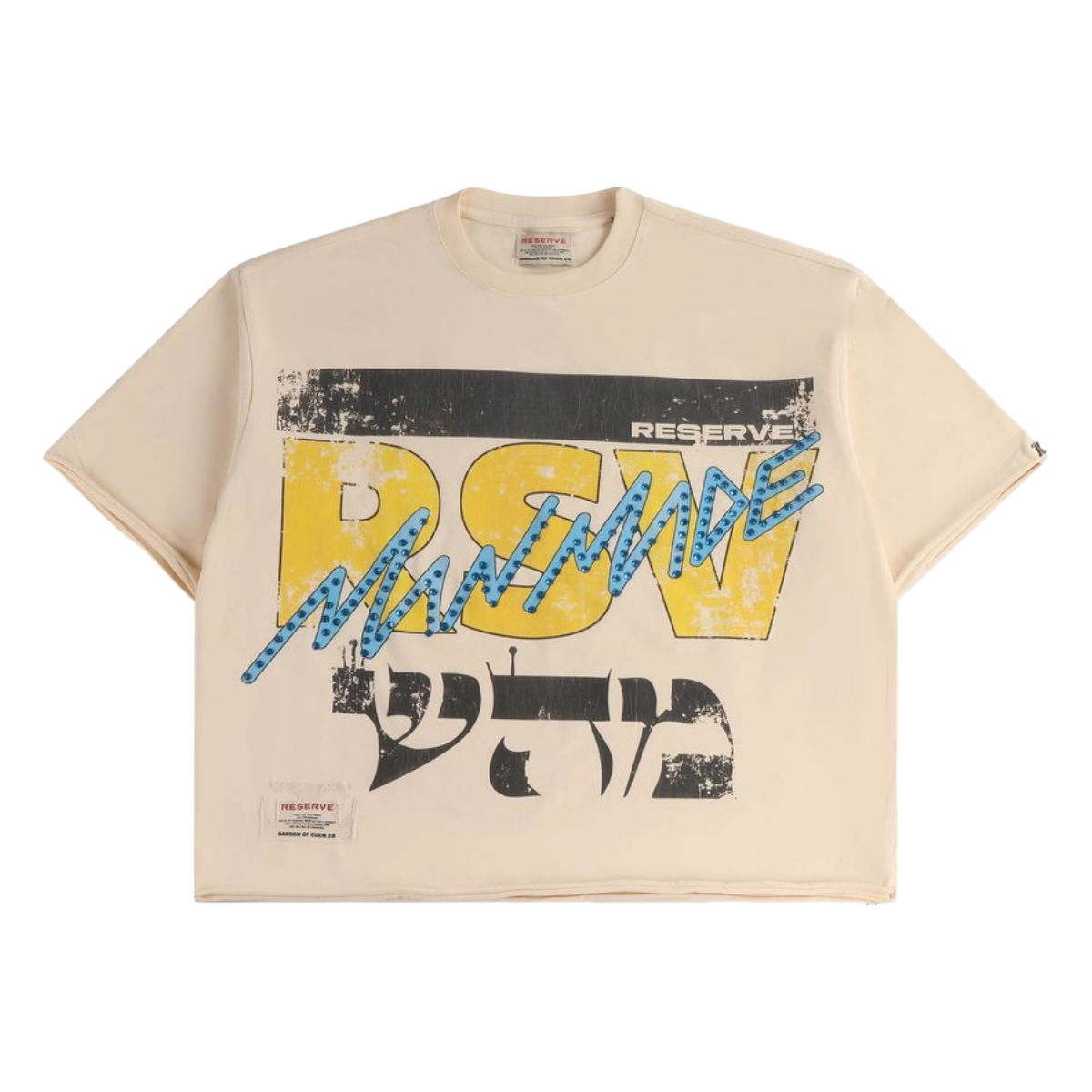 GFTD "MAN MADE" SS TEE (BONE)
