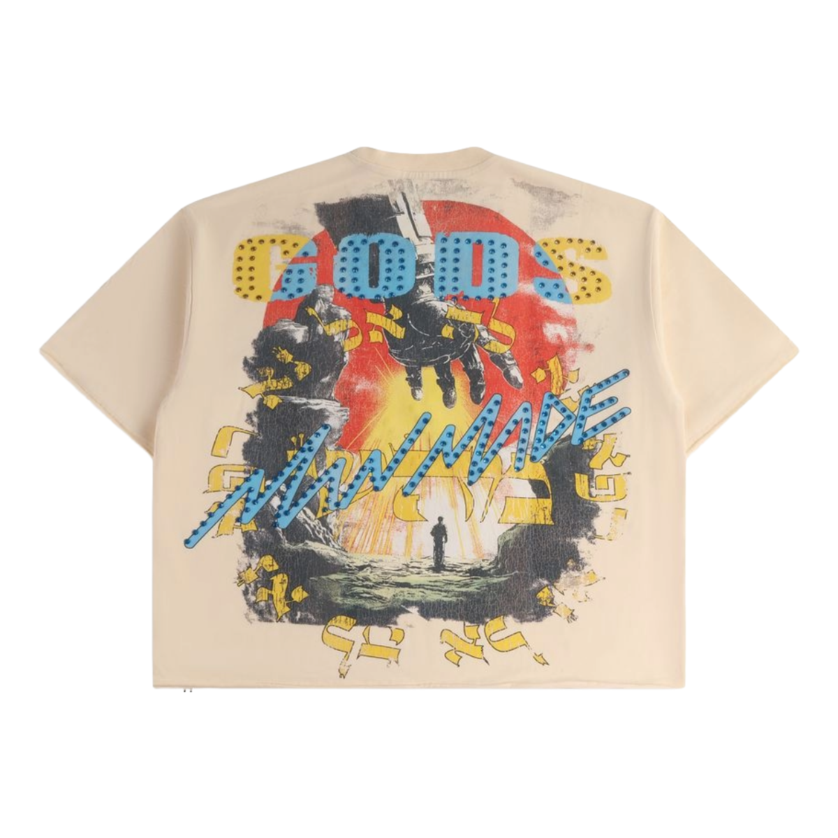 GFTD "MAN MADE" SS TEE (BONE)