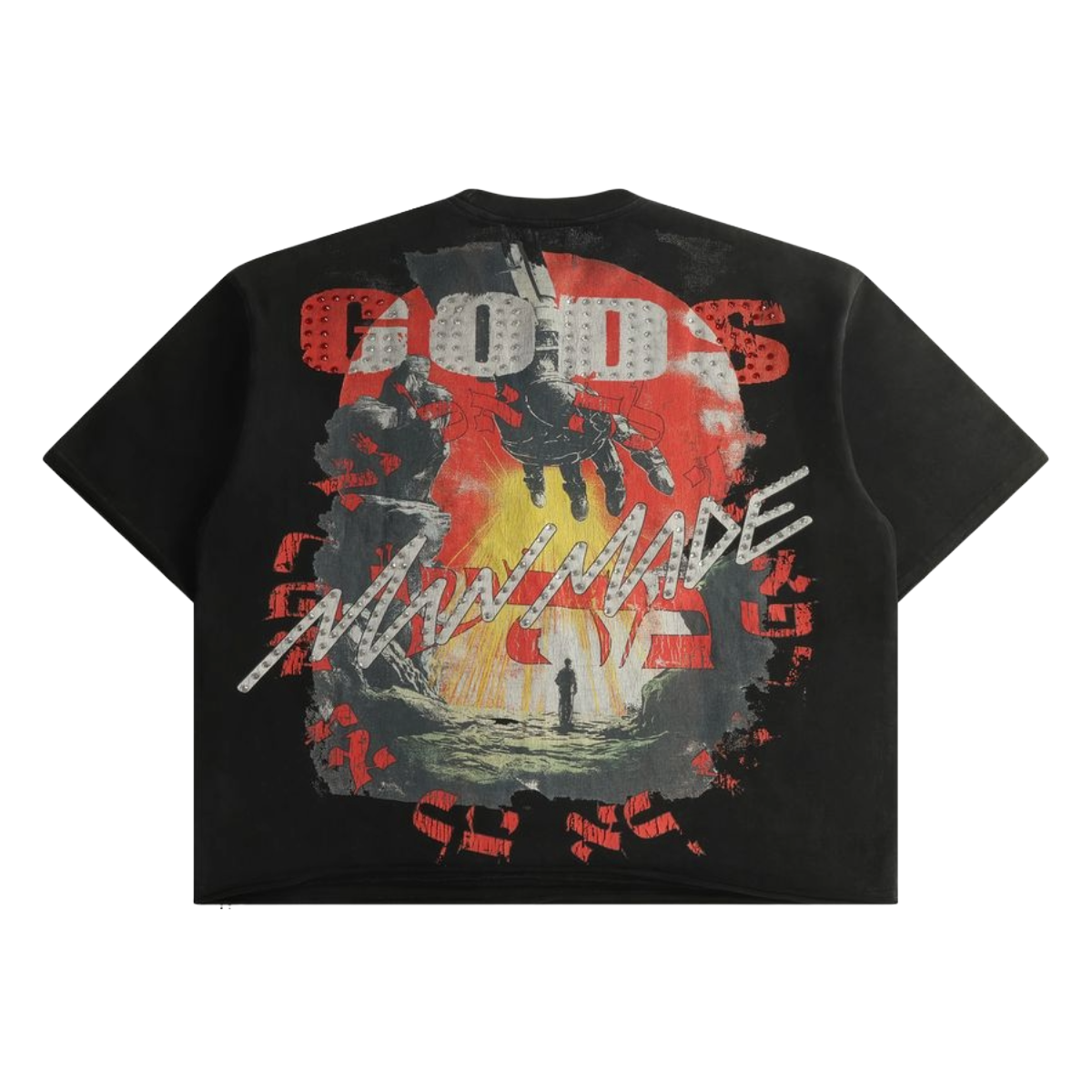 GFTD "MAN MADE" SS TEE (BLK)