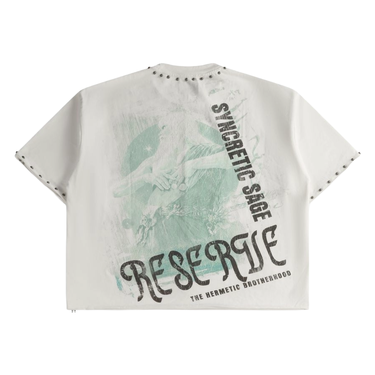 GFTD "SYNCRETIC" SS TEE (WHT)