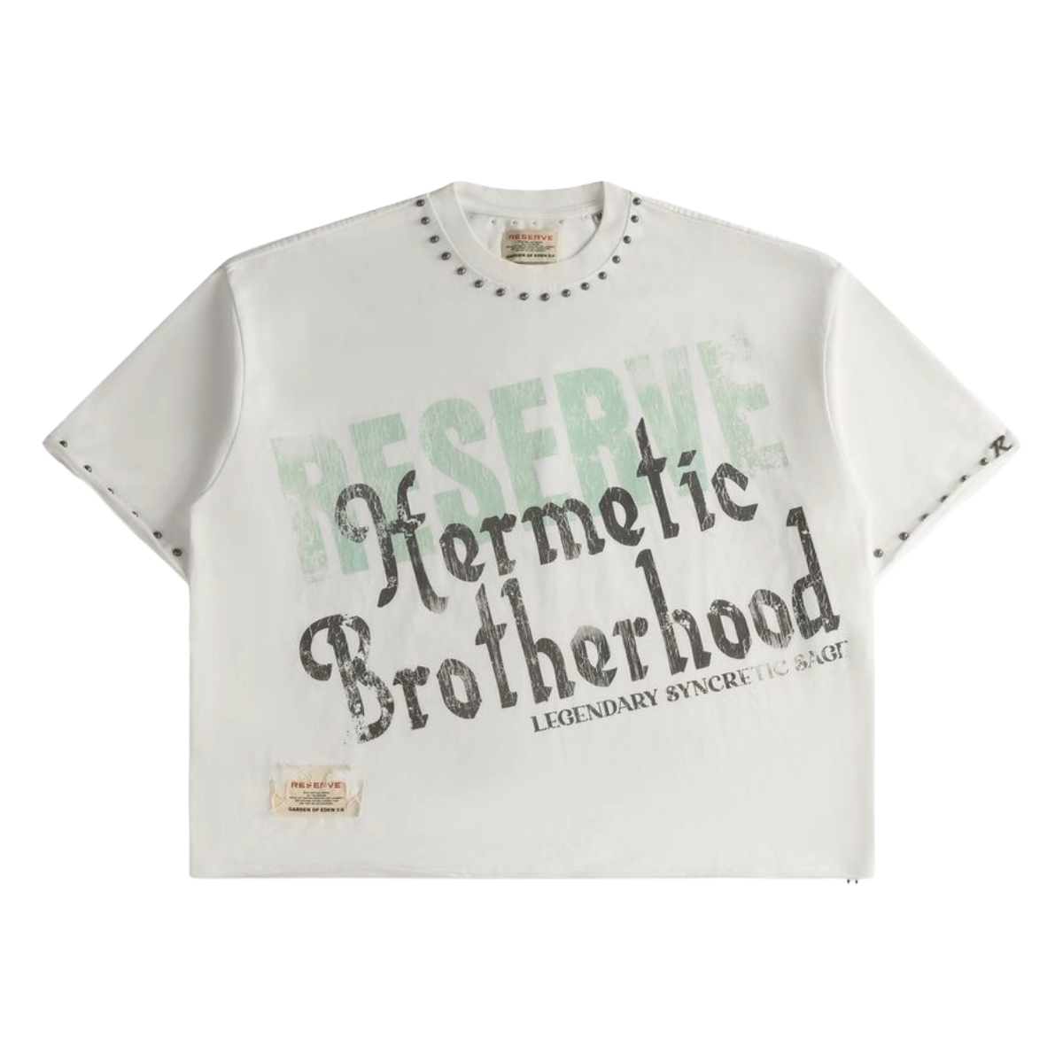 GFTD "SYNCRETIC" SS TEE (WHT)