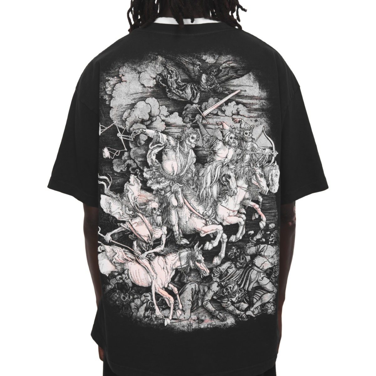 CM '4 HORSEMEN' SS TEE (BLK)