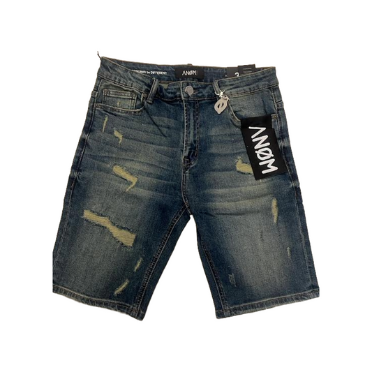 ANOM 'NIGHTFALL' DENIM SHORTS