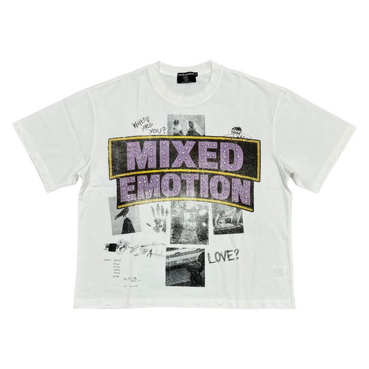 ME "LOST IDENTITIY" SS TEE (WHT)