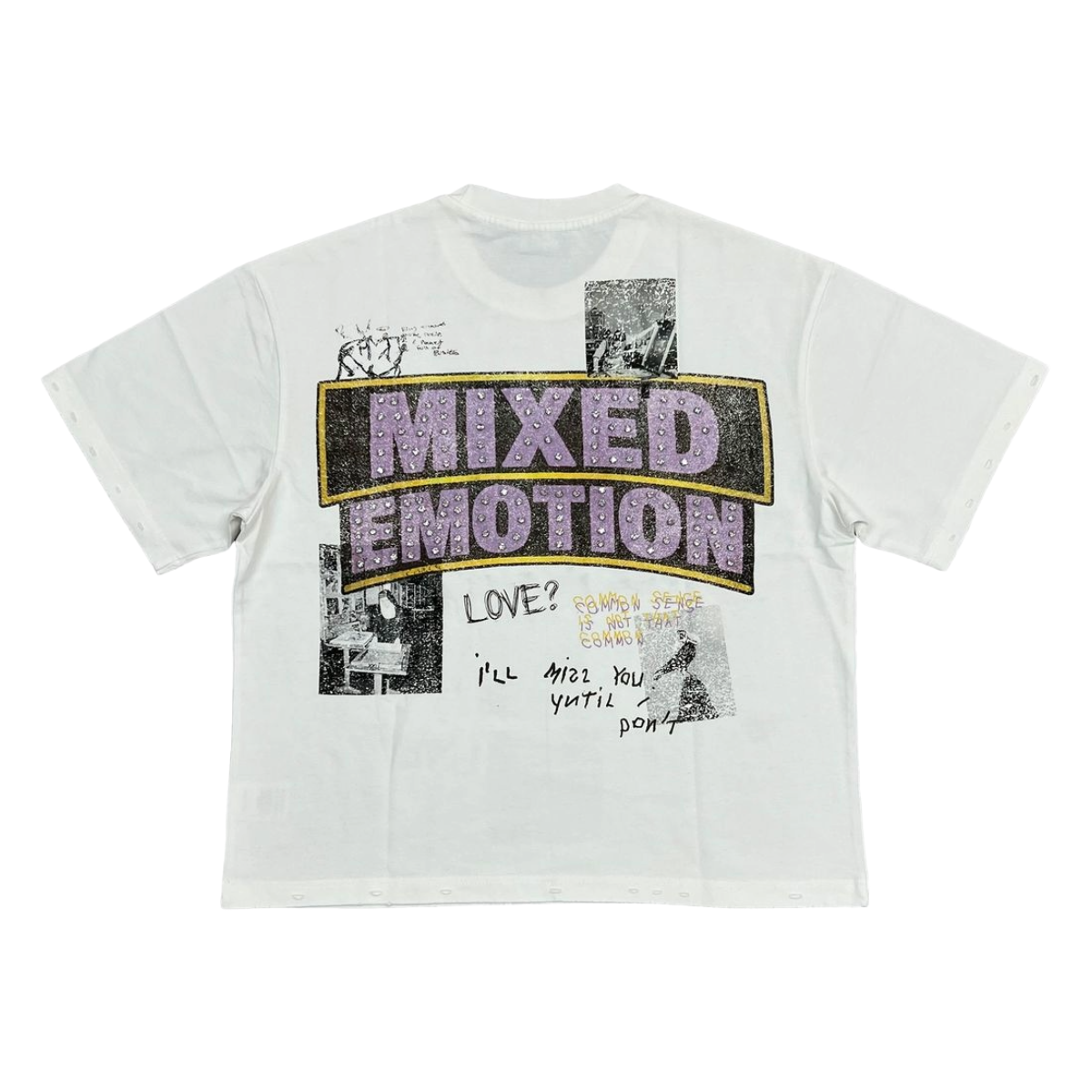 ME "LOST IDENTITIY" SS TEE (WHT)